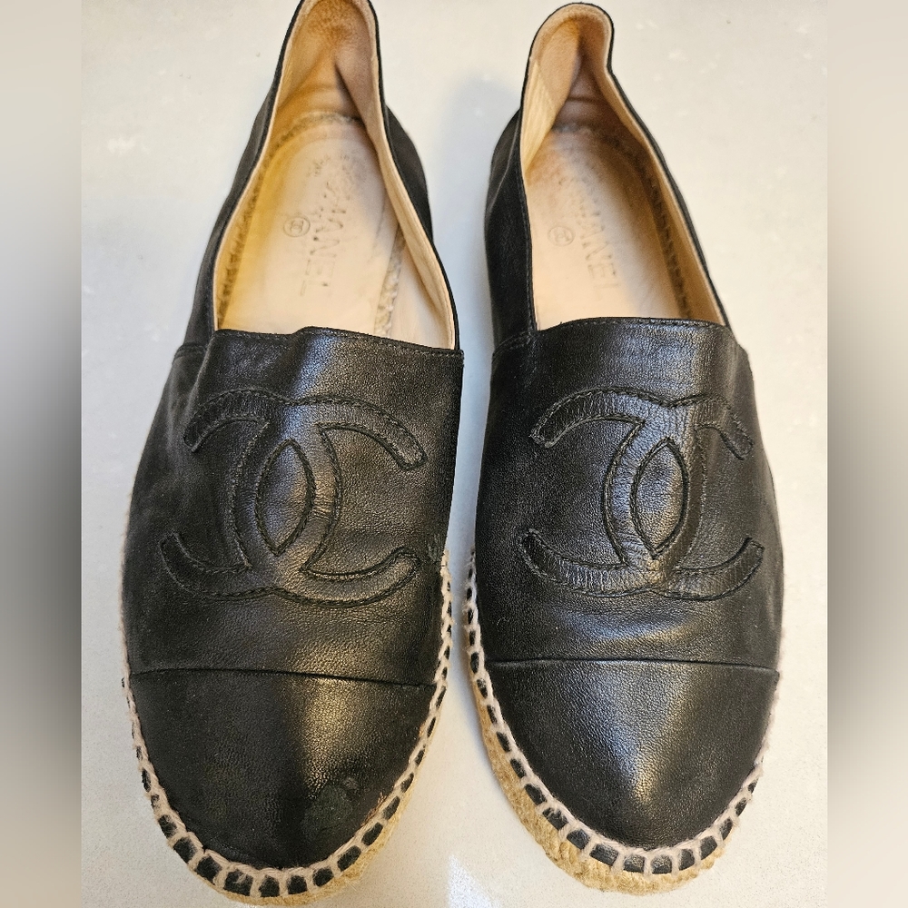 Ladies Chanel Espadrilles shoes size 39